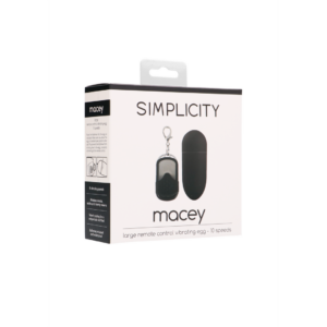Macey – Huevo Vibrador con Control Remoto