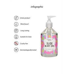Slide In My DMs – Lubricante a base de agua – 17 fl oz / 500 ml