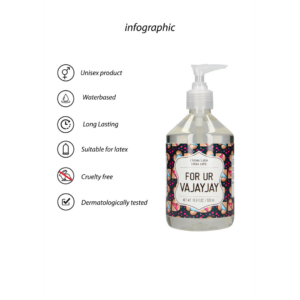 Para Ur Vajayjay – Lubricante a base de agua – 17 fl oz / 500 ml
