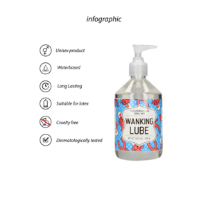 WANKING LUBE – Lubricante para Masturbación – 17 fl oz / 500 ml