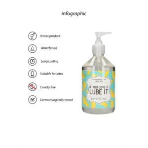 Si te encanta, úsalo – Lubricante para masturbación – 17 fl oz / 500 ml