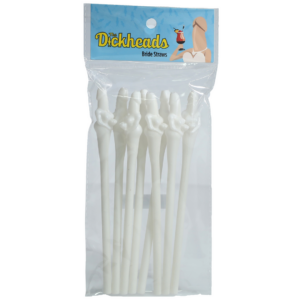 Bride Straws – White