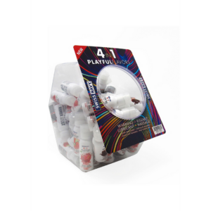 Lubricante 4 en 1 Sabores Diferentes – Fishbowl – 50 Piezas