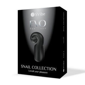 Snail Vibe – EVO Masturbator – Black