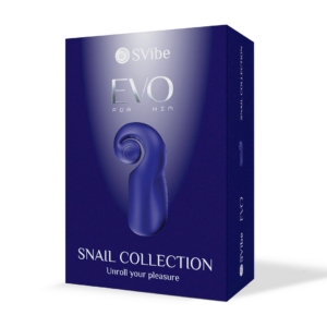 Snail Vibe – EVO Masturbator – Navy