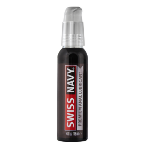 Premium – Lubricante Anal a Base de Silicona – 4 fl oz / 118 ml