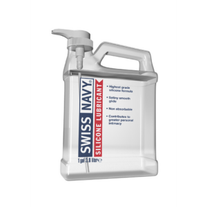 Premium – Lubricante a base de silicona – 128 fl oz / 3785 ml