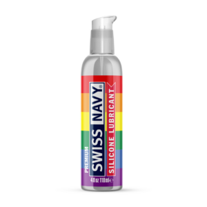 Premium – Siliconebased Lubricant – Pride Edition – 4 fl oz / 118 ml