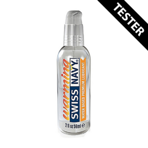 Premium Warming Water-Based Lubricant and Sex Gel For Couples – 2 fl oz / 59 ml – TESTER