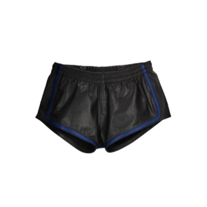 Leather Versatile Shorts – S/M – Blue