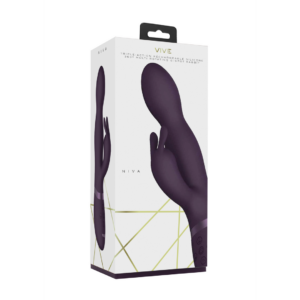 Niva – Vibrador Conejito Rotatorio – Púrpura