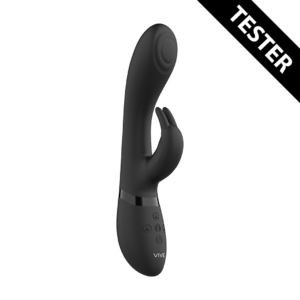 Cato – Pulse Conejo G-spot – Negro – Tester