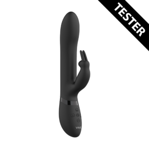 Amoris – Bolas Estimulantes Conejito – Negro – Tester