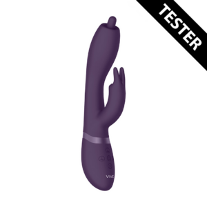 Nilo – Conejito Rotatorio G-spot Pinpoint – Púrpura – Tester