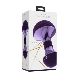 Enoki – Masajeador Flexible – Morado