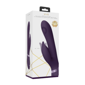 Aimi – Onda de Pulso y Conejito Vibrador G-Spot – Púrpura