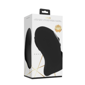 Hana – Vibrador de Dedo con Onda Pulsante – Negro
