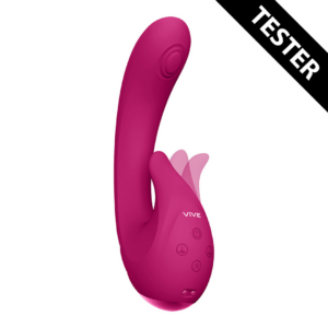 Miki – Pulse Wave  Flickering G-Spot Vibrator – Pink – Tester