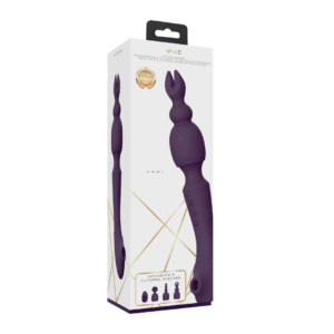 Nami – Pulse Wave y Vibrating Wand – Púrpura