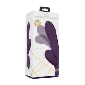 Tani – Vibrador de Onda Pulsante con Movimiento de Dedos – Púrpura