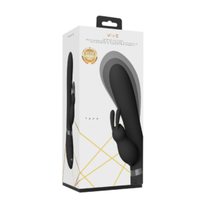 Taka – Vibrador Conejo Inflable y Vibrante – Negro