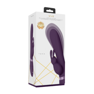 Taka – Vibrador Conejito Inflable y Vibrante – Púrpura