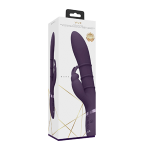 Sora – Anillos Estimulantes Up  Down, Conejo Vibrador G-Spot – Morado