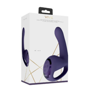 Riko – Triple Motor Thumper with Advanced Finger Motion  Pulse Wave Stimulator – Purple
