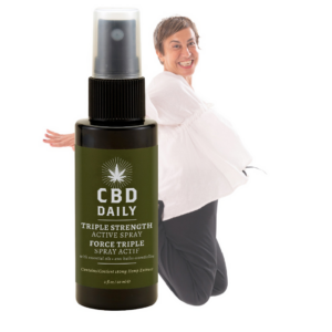 CBD Daily Active Spray with Triple Action – 2 fl oz / 60 ml