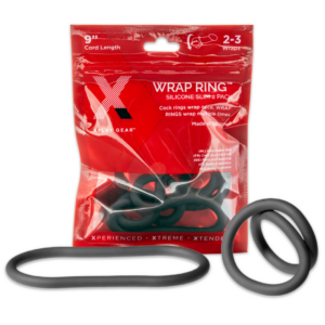 Silicone Slim Wrap Ring – Cockring / Ball Strap – 9 / 22 cm