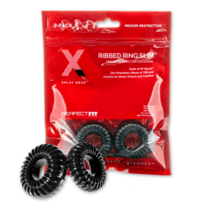 Silicone Slim Wrap Ring – Cockring / Ball Strap – 18 / 45 cm