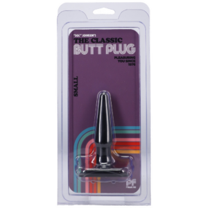 Plug Anal Clásico – Pequeño – Negro
