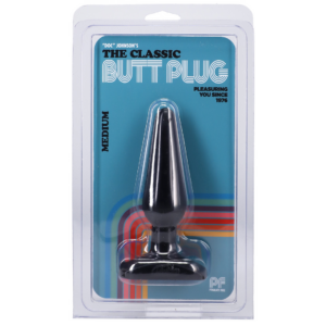 Plug Anal Clásico – Mediano – Negro