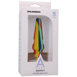 Groovy – Plug Anal de Silicona – 5” / 12 Cm