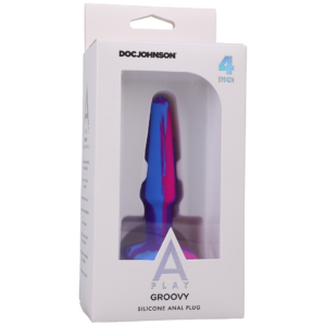 Groovy – Silicone Anal Plug – 4” / 10 cm