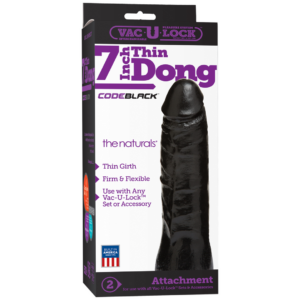 CodeBlack – Dildo Delgado – 7 / 18 cm
