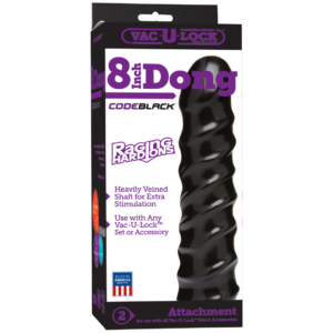 CodeBlack – Dildo Duro Raging – 8 / 20 cm