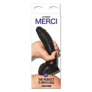 El Perfect P-Spot Cock – 9.5 / 24 cm – Negro