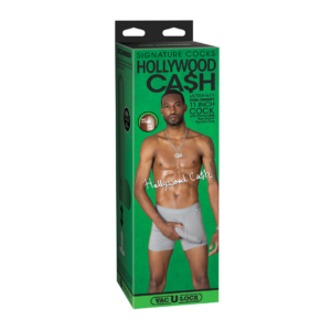 Hollywood Cash – Realistic ULTRASKYN Dildo – 11 / 29 cm – Chocolate