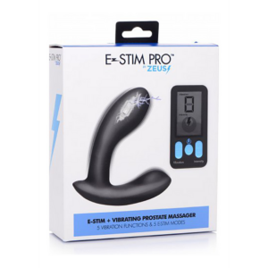 E-Stim Pro – Silicone Vibrating Prostate Massager + Remote Control