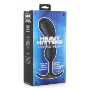 Plug prostático pesado de silicona premium – Extra grande