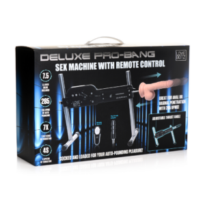 Deluxe Pro-Bang – Máquina de sexo a control remoto