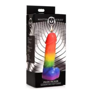 Pride Pecker – Vela de Goteo Arcoíris