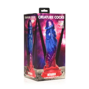 Intruder – Alien Dildo de Silicona – Morado