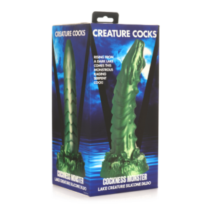 Cockness Monster – Lake Creature Dildo de Silicona – Verde