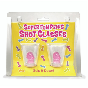 Super Fun Pene – Vasos de chupito – Set de 2