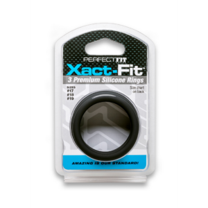 Xact-Fit Kit – Set de anillos para el pene – M/L