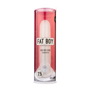 Fat Boy Micro Ribbed Sheath – Dildo – 7 / 19 cm