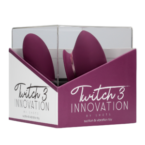 Twitch 3 – Rechargeable Vibrator and Suction – Burgundy