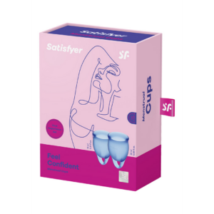 Siente Confianza – Copa Menstrual – Azul Oscuro